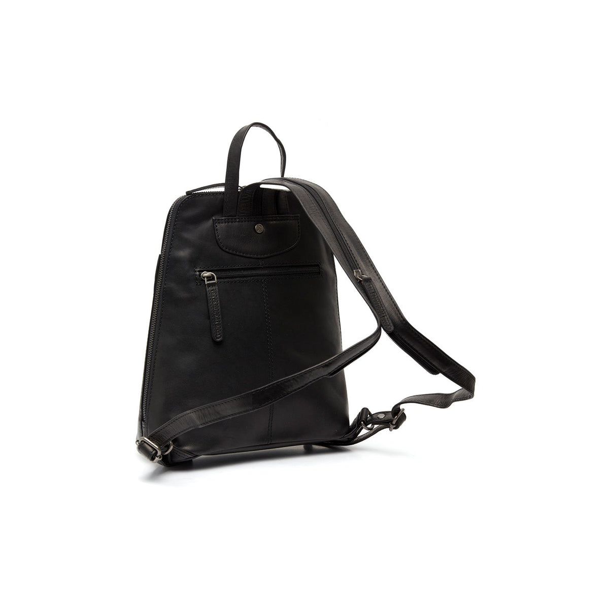 
100% Full-Grain Wax Pull-Up 100% Full-Grain Leather Grain Texture & Handcrafted Patina Detail