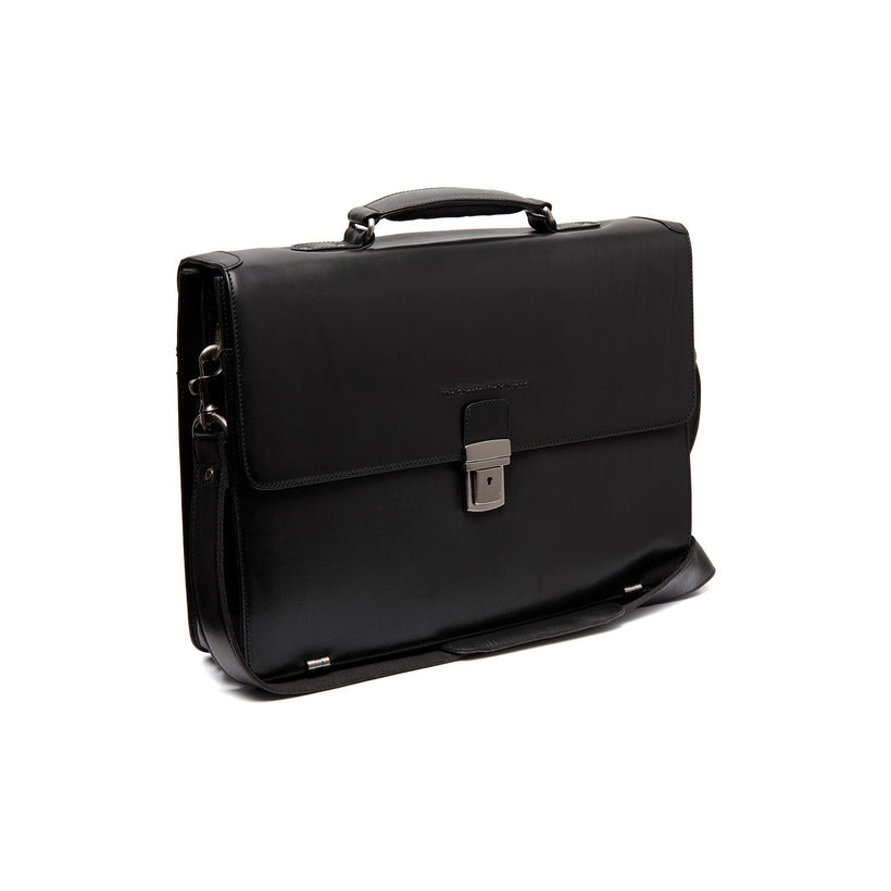 Salvatore Full-Grain Leather Briefcase