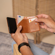 
Lancaster Full-Grain Leather Card Holder – alternate product view 3