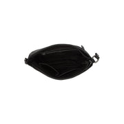 
Weimar Full-Grain Leather Crossbody Bag - Structured Side Profile Showing Gusset Depth & Expansion Capacity