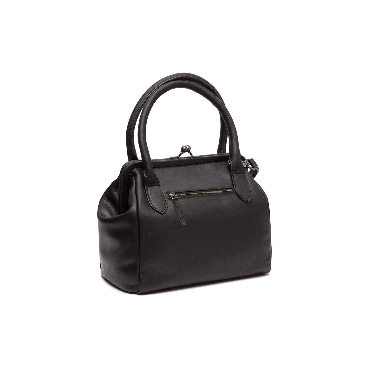 
Authentic 100% Full-Grain Leather Grain Texture & Heavy-Duty Seam Stitching Detail