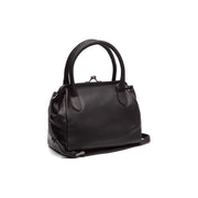 
Chili Full-Grain Leather Handbag in Classic 100% Full-Grain Leather - Front Profile View & Tailored Silhouette | Buy Online