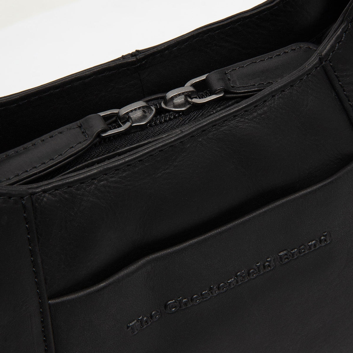 
Classic 100% Full-Grain leather Goods - Back View Showing Tailored Shoulder Fit & Clean Hemline
