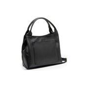 Tenara Full-Grain Leather Handbag in Classic 100% Full-Grain Leather - Front Profile View &amp; Tailored Silhouette | Buy Online