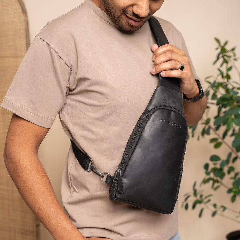 Leather Sling Bag Bowey