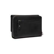 
Rhodos Full-Grain Leather Wallet - Structured Side Profile Showing Gusset Depth & Expansion Capacity