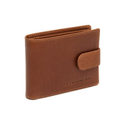 
Cognac Leather Wallet Yamba, front view
