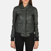 Westa A-2 Leather Bomber Jacket – alternate product view 4